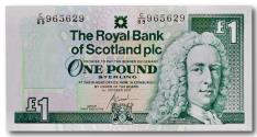 World Coins - Scotland, 1 pound 1987-2007