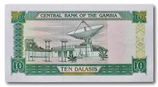 World Coins - Gambia, 10 dalasis 1989-1991