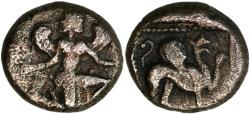 Ancient Coins - Trihemiobol from Kaunos in Caria (ca. 490-470 BC)