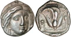 Ancient Coins - Tetradrachm from Rhodes in Caria (ca. 316-305 BC)