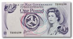 World Coins - Isle of Man, 1 pound 1983