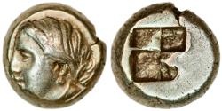 Ancient Coins - EL hekte from Phokaia in Ionia (ca. 387-326 BC)
