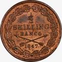 World Coins - Sweden, 1/3 skilling 1847