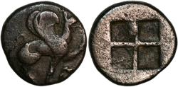 Ancient Coins - Trihemiobol from Teos in Ionia (ca. 500-450 BC)