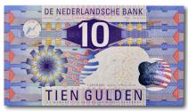 World Coins - Netherlands, 10 gulden 1997