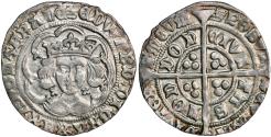 World Coins - England, groat 1464-1470