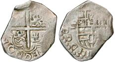World Coins - Spain, 2 reales 1599-1621