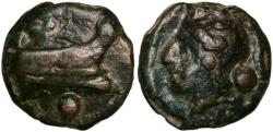 Ancient Coins - Anonymous aes grave uncia (ca. 225-217 BC)