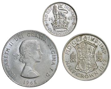 World Coins - England, small collection of 20th Century coins