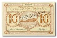World Coins - Greenland, 10 kroner (SPECIMEN) 1953