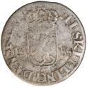 World Coins - Norway, 2 skilling 1688