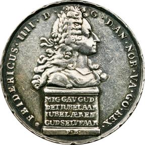 World Coins - Denmark, The Reformation Party 1717