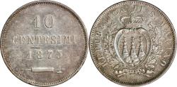World Coins - San Marino, 10 centesimi 1875