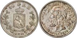 World Coins - Norway, 50 øre 1899
