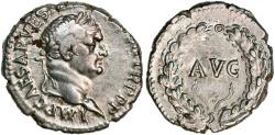 Ancient Coins - Denarius from Emperor Vespasian (70 AD)