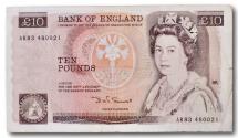 World Coins - Great Britain, 10 pounds 1984-1986