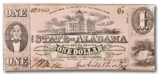 World Coins - USA, 1 dollar 1863