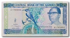 World Coins - Gambia, 25 dalasis 1989-1991