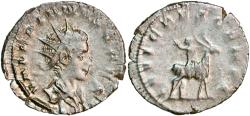 Ancient Coins - Antoninianus from Emperor Valerian Jr. (257-258 AD)