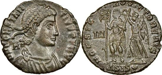 Vetranio - in the name of: Constantius II - Roman Emperor: 337-361