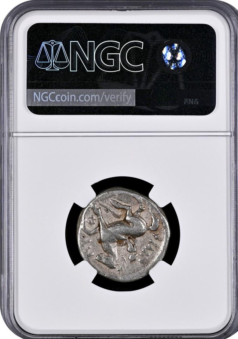 Philip II (359-336 BC). KINGS OF MACEDON. Tetradrachm. NGC CH F 5