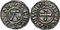 World Coins - Anglo-Viking St Edmund Memorial (AD 885-915) Silver Penny ONNONEA – NGC AU 55 – S-960