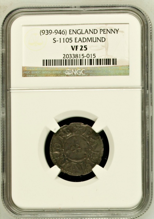 ノースランド　ゴールデンアント　4番　6ft6in Kings of All England. Eadmund Penny ND (939-946) VF25 NGC, S