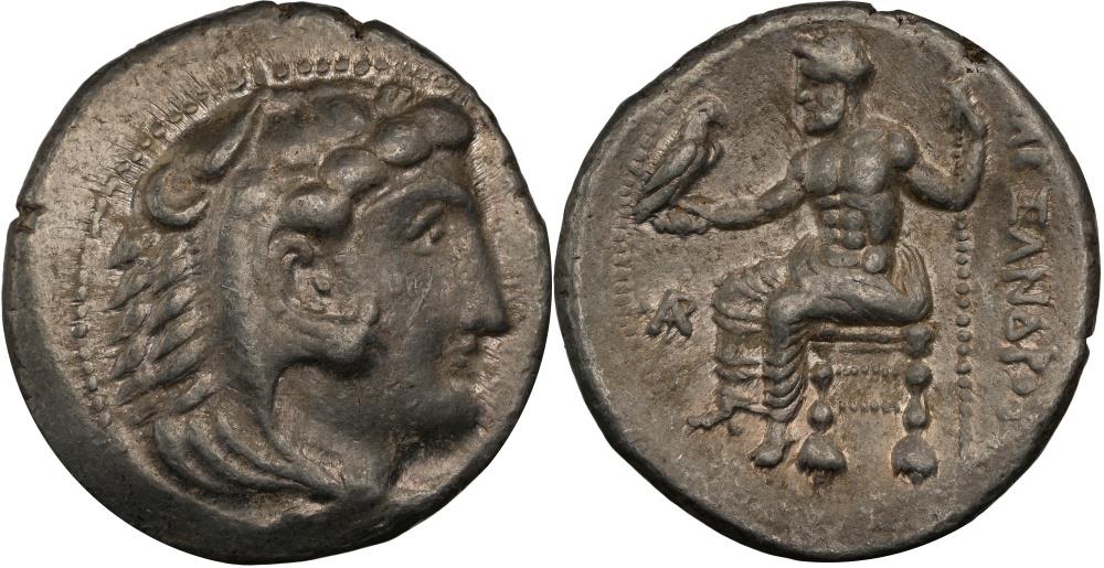 Alexander III the Great AR Tetradrachm NGC Choice VF 4/5 - 4/5