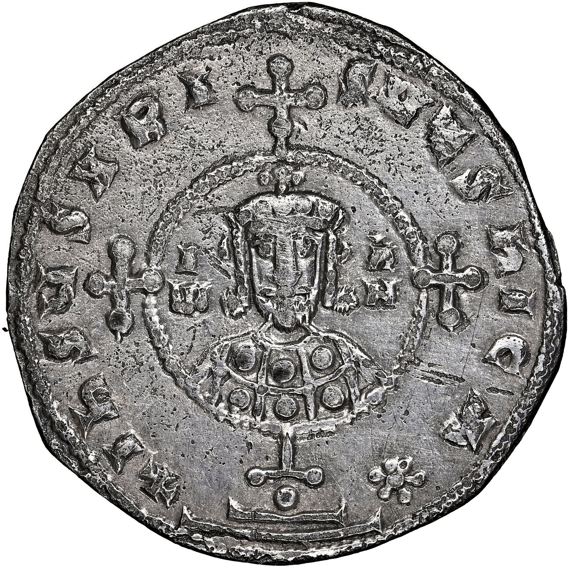 BYZANTINE SILVER - JOHN I ZIMISCES NGC XF 5/5 2/5 - 969-976