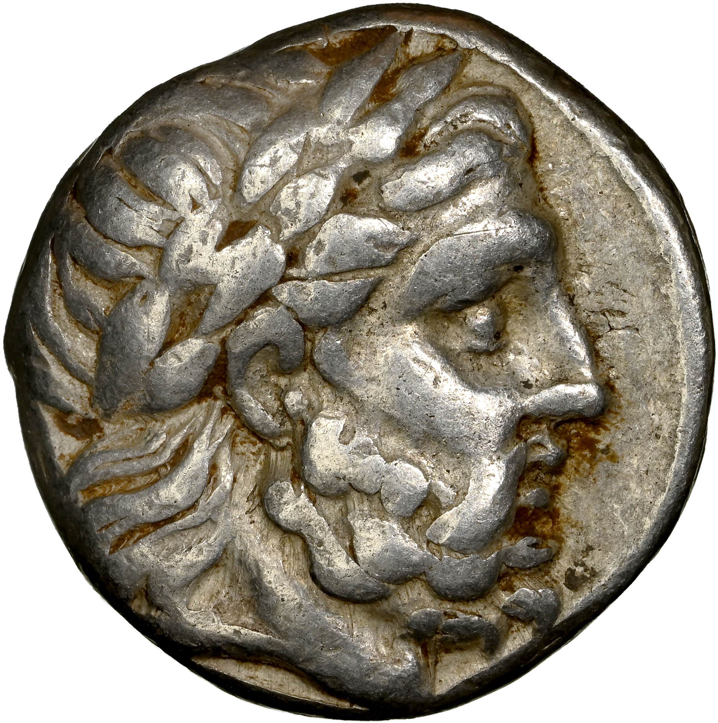Philip II (359-336 BC). KINGS OF MACEDON. Tetradrachm. NGC CH F 5
