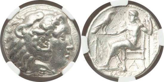 MACEDONIAN Alexander III The Great (336-323 BC) AR Tetradrachm 26mm 17 ...