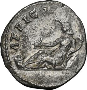 HADRIAN Travel Series AFRICA issue NGC Ch XF 5/5 AR Denarius 2.79g 18 ...