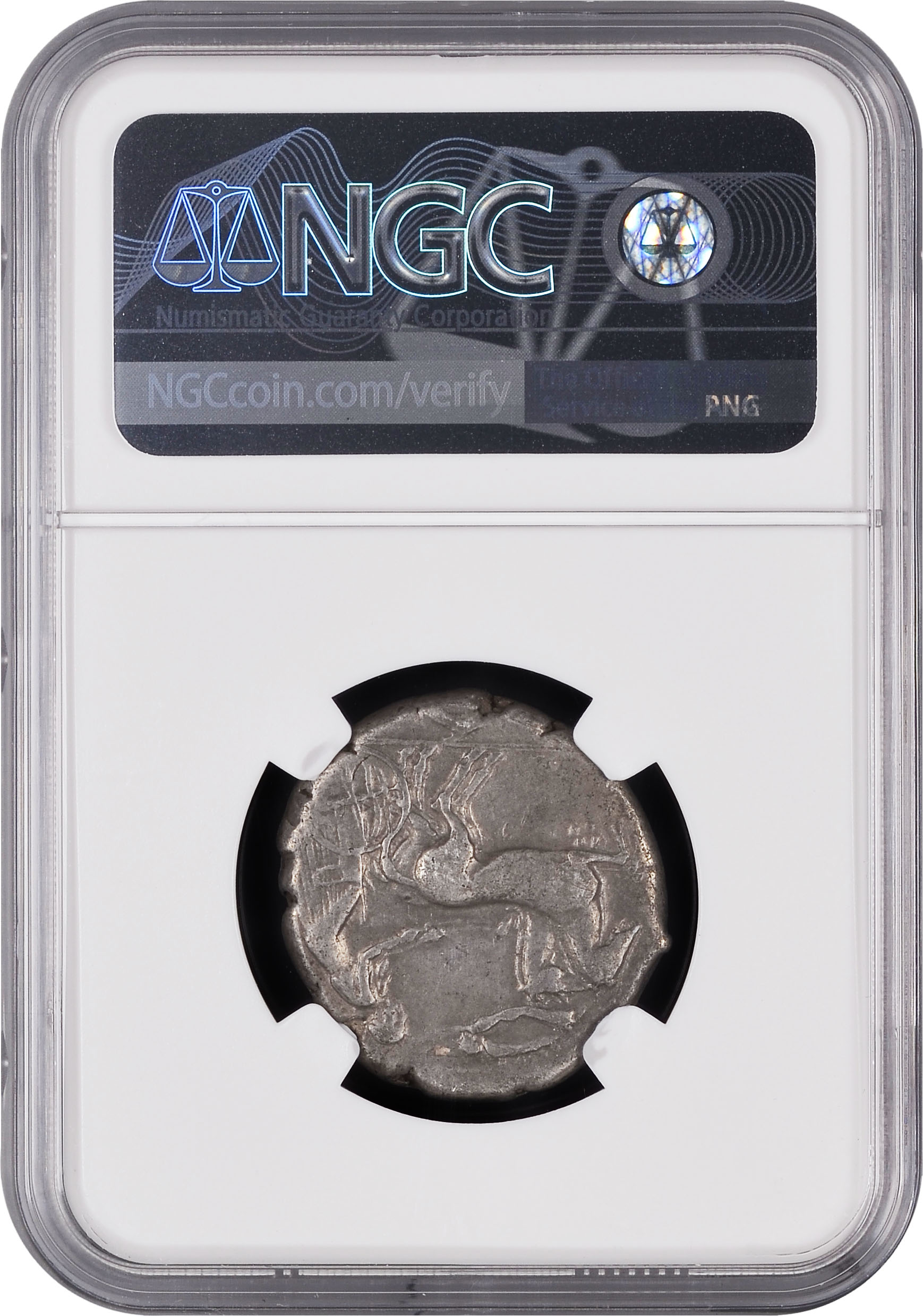 SICILY Syracuse 2nd Democracy - 466-405 BC Tetradrachm (Silver, 26