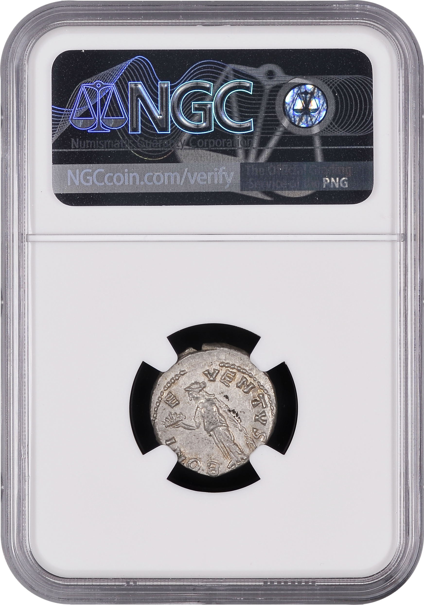 Pescennius Niger, 193-194 - NGC Ch AU 4/5 4/5 - Denarius 18mm