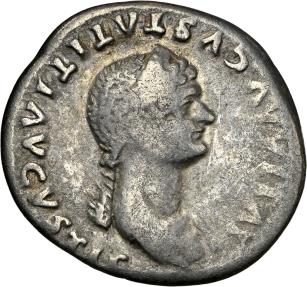 Ancient Coins - Julia Titi. Augusta, AD 79-90/1. AR Denarius RARE ISSUE (19mm, 3.17 g, 6h). Rome mint. Struck under Titus, AD 80-81. d91 AD PROVENANCE to September 1999