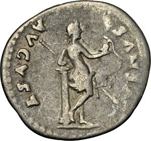 Ancient Coins - Julia Titi. Augusta, AD 79-90/1. AR Denarius RARE ISSUE (19mm, 3.17 g, 6h). Rome mint. Struck under Titus, AD 80-81. d91 AD PROVENANCE to September 1999