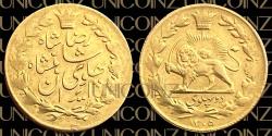 World Coins - Iran, Pahlavi, Reza Shah Era Two Pahlavi Reza Shah, Legend Type Coin 900 Gold, SH1305 (1926), 3.87g, 21mm