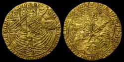 World Coins - EDWARD IV GOLD RYAL 'ROSE NOBLE' NORWICH MINT