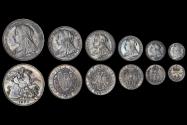 World Coins - VICTORIA, 1893 SILVER PROOF SET, WITH ORIGINAL ROYAL MINT FITTED BOX
