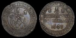 World Coins - CHARLES I, 1643 ‘DECLARATION’ SILVER HALF POUND, OXFORD MINT