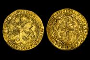 World Coins - ANGLO-GALLIC, EDWARD THE BLACK PRINCE, GOLD LEOPARD D'OR, MS 61