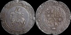 World Coins - CHARLES I CROWN UNDER PARLIMENT