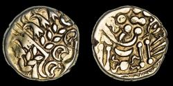 World Coins - CELTIC COINAGE, BELGAE CHUTE TYPE GOLD STATER