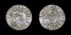 World Coins - CNUT, SILVER PENNY, MONEYER LEOFWOLD, LONDON MINT, MS 63
