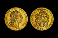 World Coins - GEORGE III, 1761 GOLD PATTERN GUINEA, BY RICHARD YEO, PF 62 (R5)