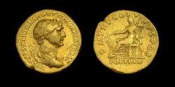 Ancient Coins - TRAJAN GOLD AUREUS