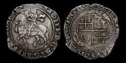 World Coins - CHARLES I, SILVER HALFCROWN, GROUP IV, UNDER THE KING