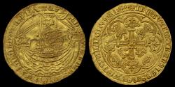 World Coins - EDWARD III GOLD NOBLE, TREATY PERIOD ISSUE