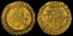 World Coins - JAMES I, GOLD UNITE, SECOND COINAGE AU53