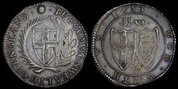 World Coins - COMMONWEALTH 1653 HALFCROWN